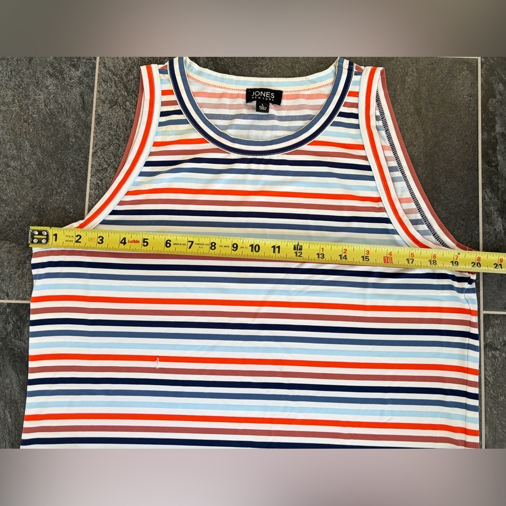 Striped Multicolor Jones Tank Top - Picture 3 of 6